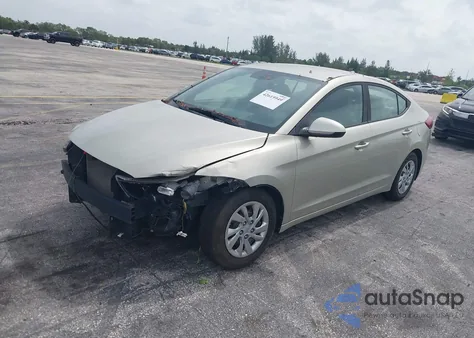 2017 Hyundai Elantra Se z USA, uszkodzony, nr VIN KMHD74LF5HU072543
